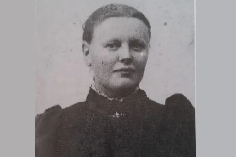 Königspaar 1898: Bernhard Ebbing und F. Pollmann