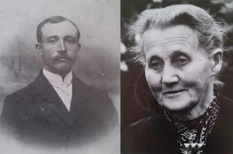 Königspaar 1902: Heinrich Pöpping und Johanna Hark