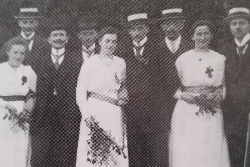Königspaar 1919: Heinrich Beskers und Johanna Lammers