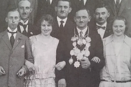 Königspaar 1926: Bernhard Vaalbrock und Minna Brandt