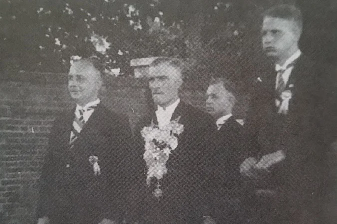 Königspaar 1935: Gerhard Ellerkamp und Josefa Ebbing