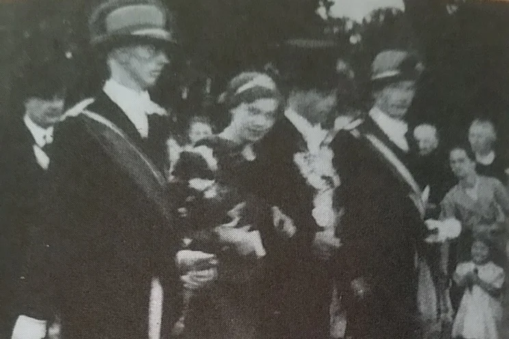 Königspaar 1937: Paul Wilting und Elisabeth Rimbach