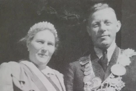 Königspaar 1938: Karl Brundert-Wilmink und Hanna Kampmann