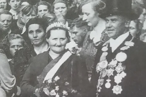 Königspaar 1939: Aloys Höing und Frau Josef Ebbing
