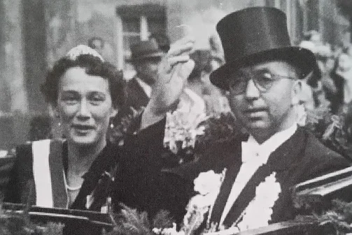 Königspaar 1949: Hans Wildner und Sigrid Lühl