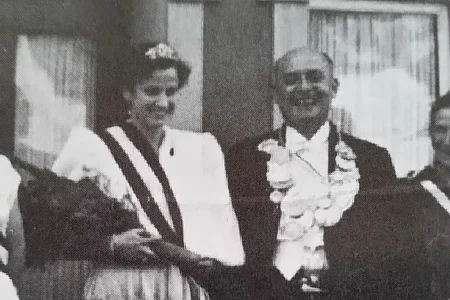 Königspaar 1951: Franz-Josef Kampshoff und Lisa Lühl
