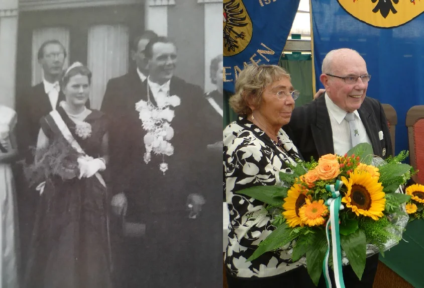 Königspaar 1952: Ewald Schlattmann und Carola Ebbing