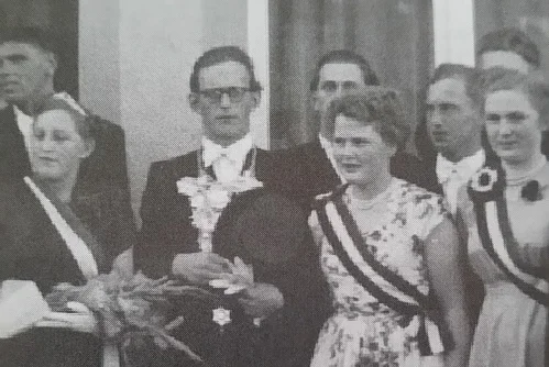 Königspaar 1953: Bernhard Friss und Maria Sievers