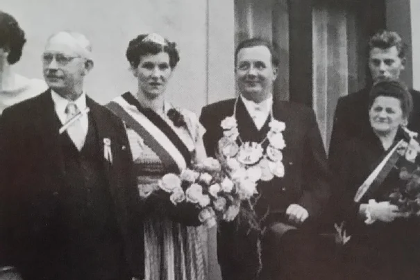 Königspaar 1954: Heinrich Schmeing und Elisabeth Ellerkamp