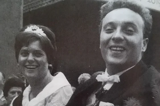 Königspaar 1961: Klaus Wildner und Anneliese Vaalbrock