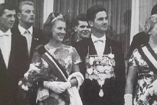 Königspaar 1964: Ferdinand Wedding und Lore Wilmink
