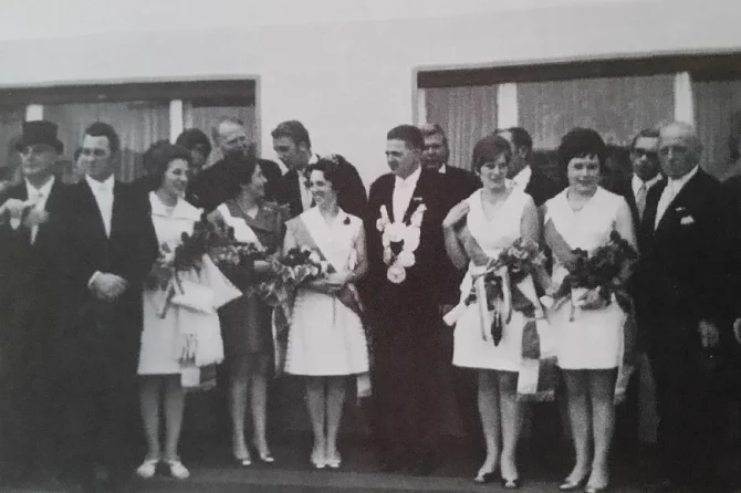 Königspaar 1970: Albert Storcks und Mia Heisterkamp