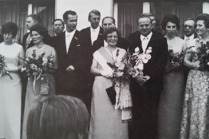Königspaar 1972: Werner Rößing und Agnes ten Have