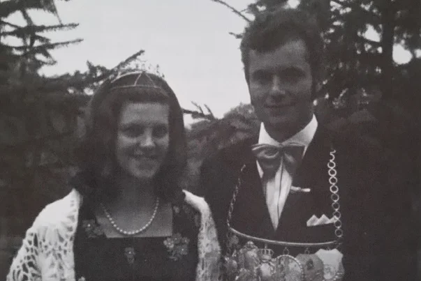 Königspaar 1973: Reinhold Gesing und Gerda Berthe