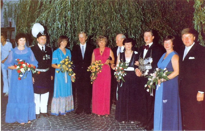 Königspaar 1982: Helmut Rottstegge und Magdalene Stenpass