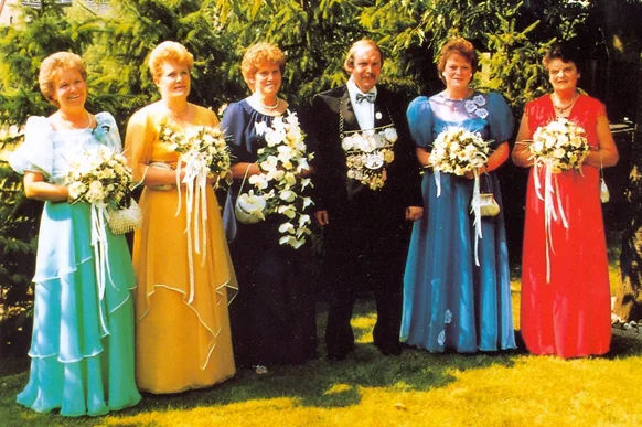 Königspaar 1985: Wendelin Menker und Christel Stewering