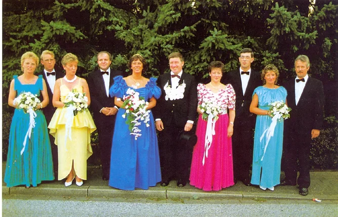 Königspaar 1987: Alfons Albers und Annegret Stenkamp