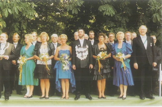 Königspaar 1993: Franz-Josef Berthe und Christa Borchers