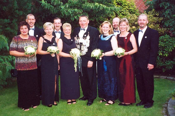 Königspaar 2002: Werner Bockwinkel und Veronika Forst
