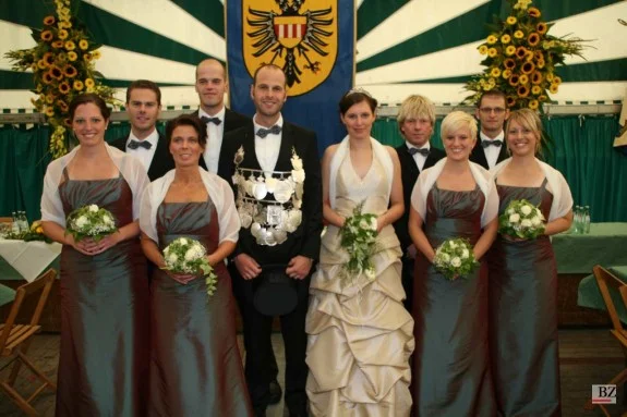 Königspaar 2011: Christian Friss und Jessika Hofer