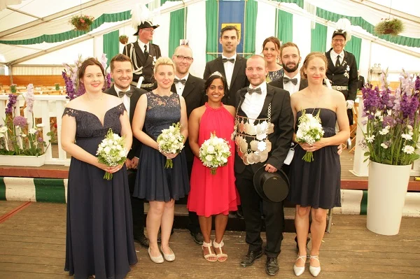 Königspaar 2019: Chris Emmerich und Mini Emmerich