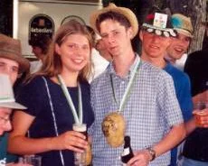 Ärpelkönningspaar 1998: Martin Rentmeister & Anja Göckener
