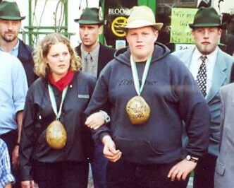 Ärpelkönningspaar 2000: Michael Stevens & Jessica Menker