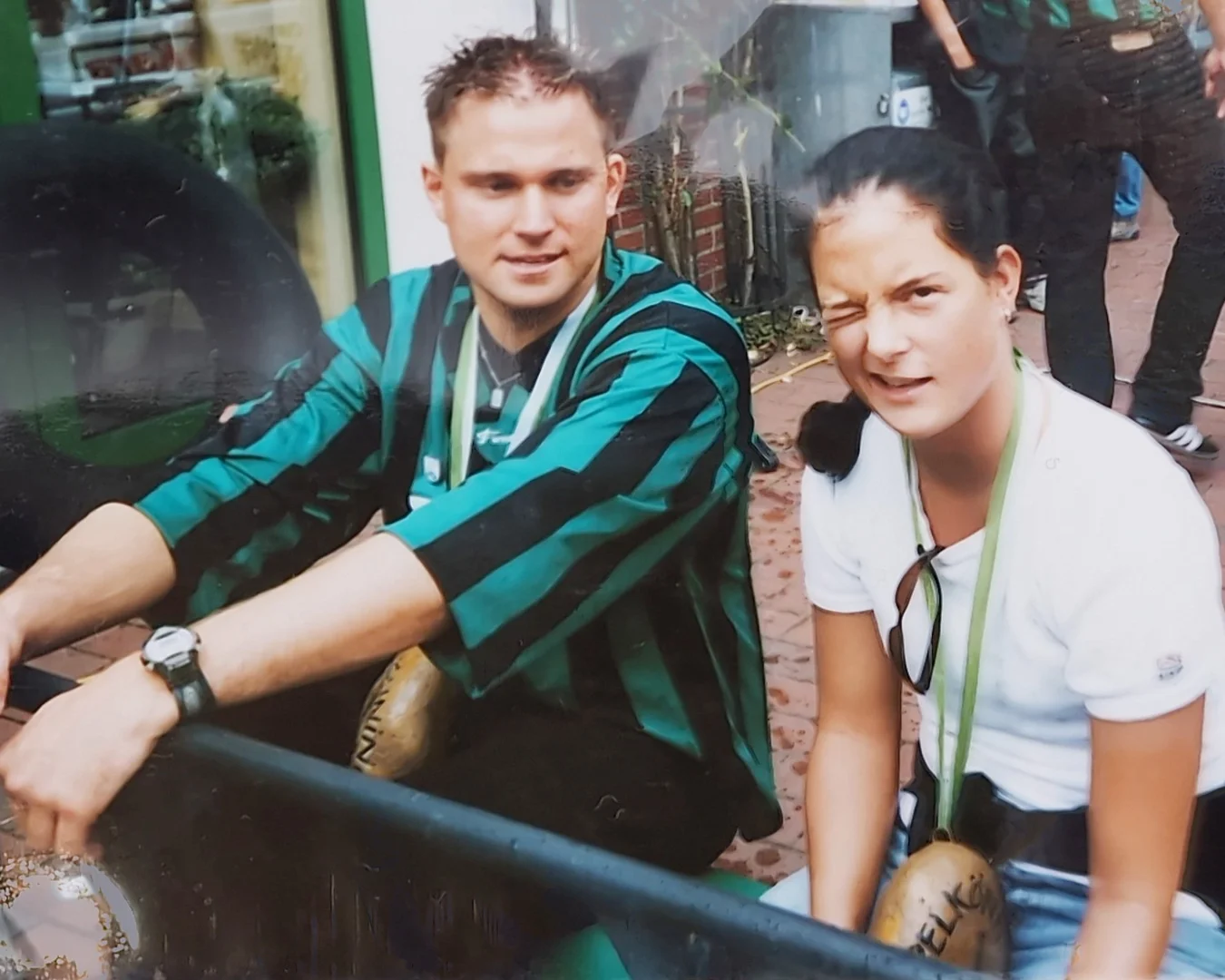 Ärpelkönningspaar 2002: Thomas Göckener & Ina Vehorn