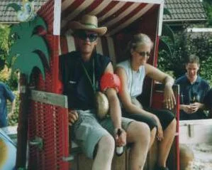 Ärpelkönningspaar 2003: Lukas Rottstegge & Josefine Stewering