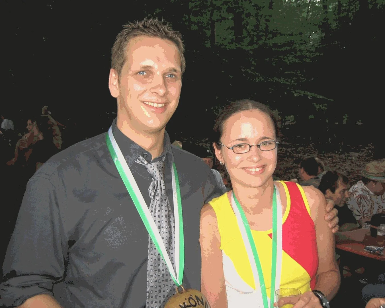 Ärpelkönningspaar 2004: Karsten Gesing & Ramona Pöpping