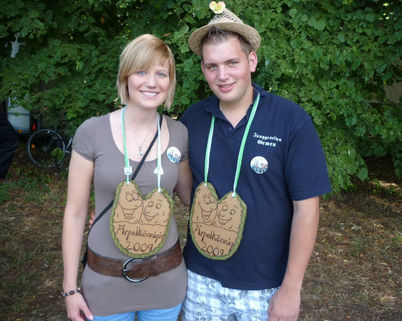 Ärpelkönningspaar 2009: Marc Bockwinkel & Melanie Salz