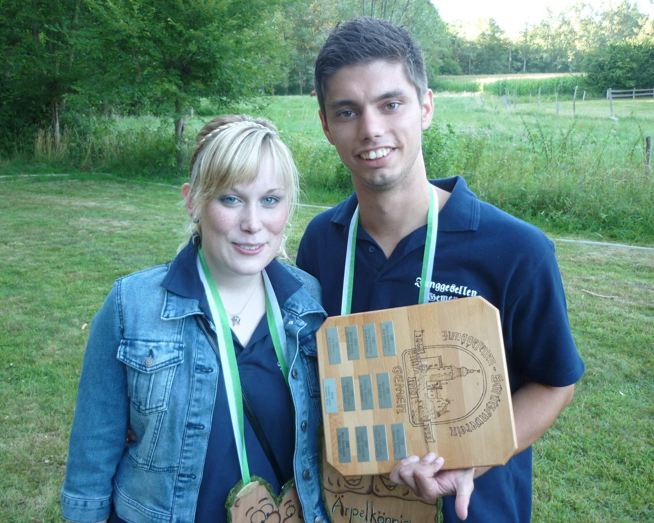 Ärpelkönningspaar 2011: Paolo Alduk & Lisa Sassowski