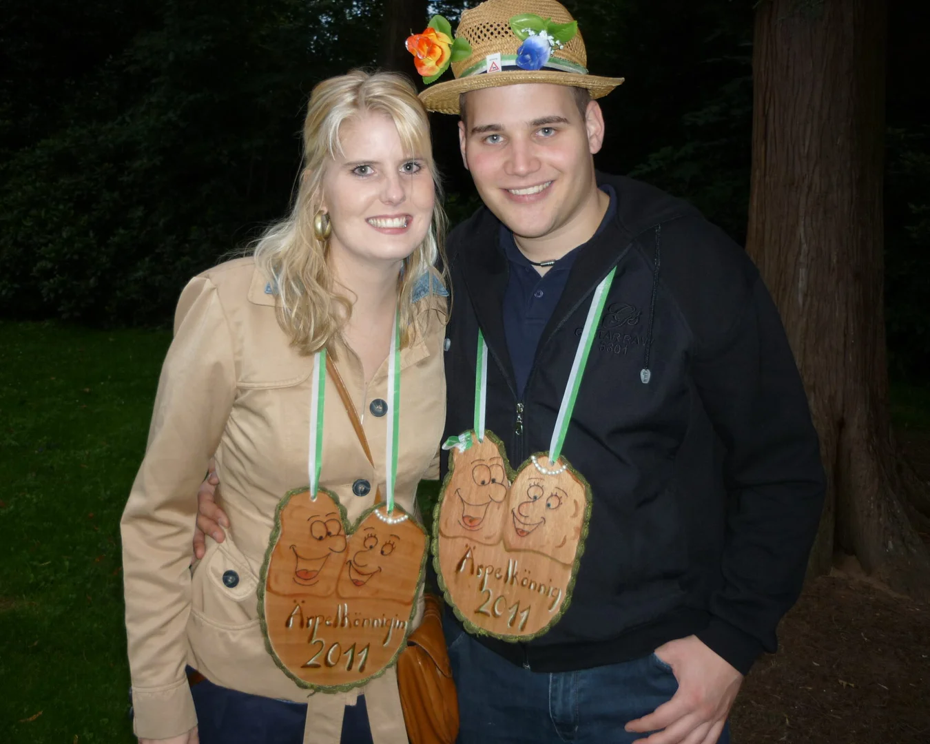 Ärpelkönningspaar 2011: Markus Nachtigall & Anja Kerkhoff