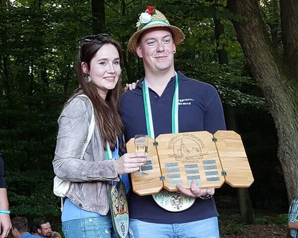 Ärpelkönningspaar 2017: Michael Wedmann & Sabrina Nelke