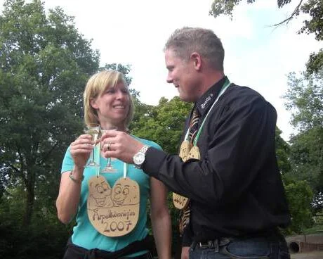 Ärpelkönningspaar 2007: Ralle Häling & Meike Huster