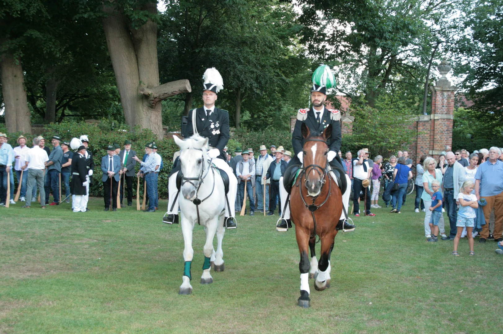 Reiter beim Schützenfest 2023