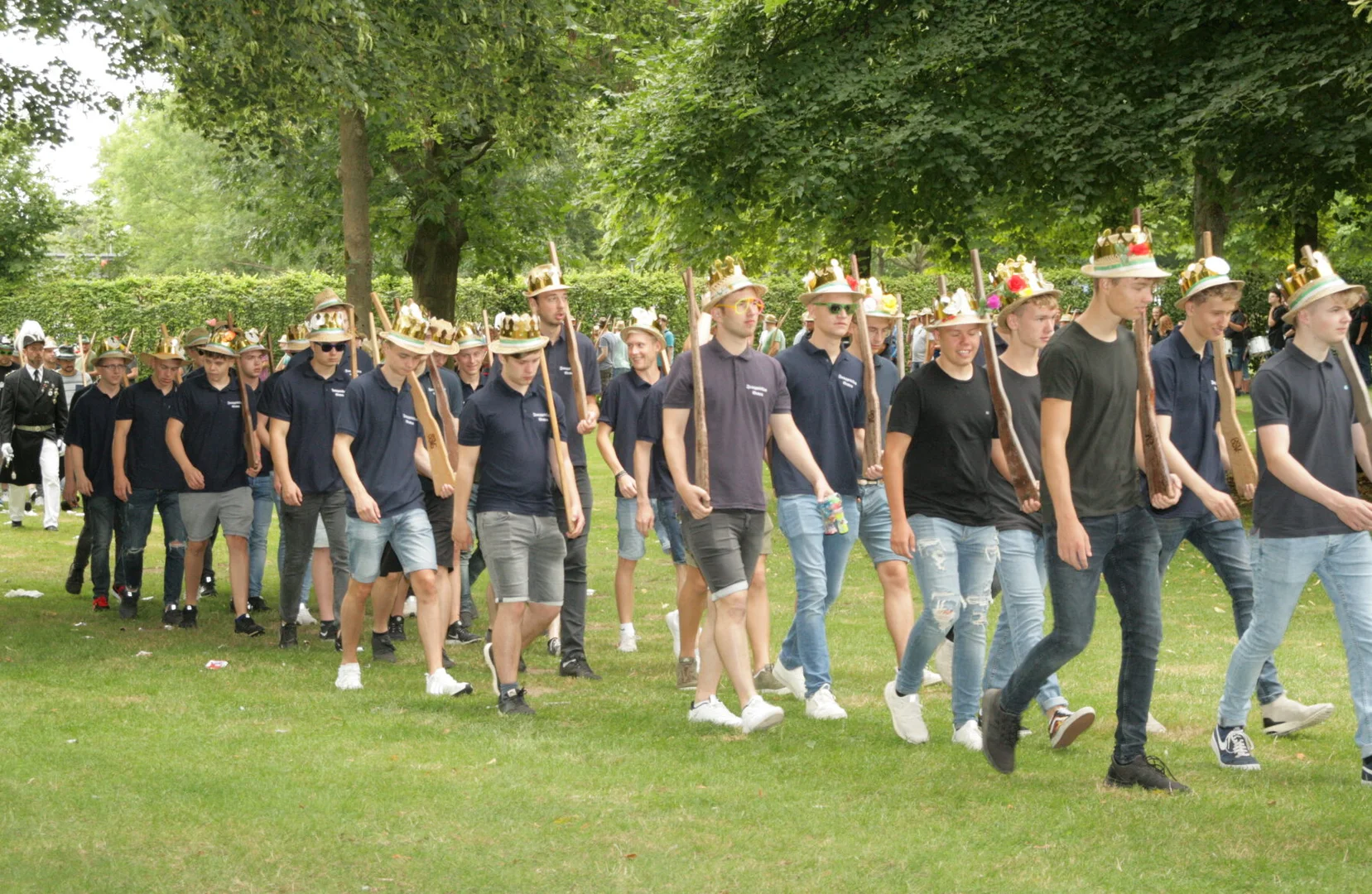 Kompanie im Festumzug 2019