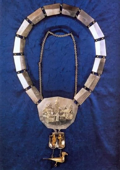 Präsidentenkette 1994 Mit Tartsche