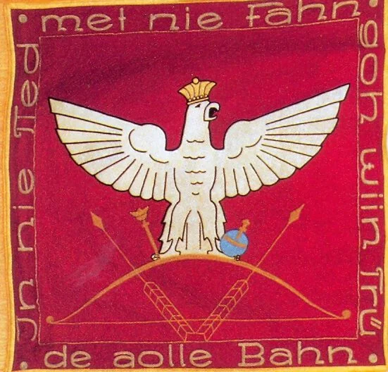 Fahne von 1934- Rückseite