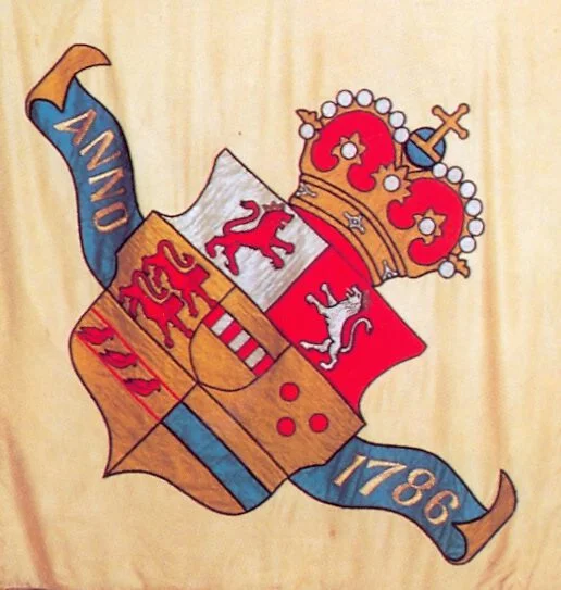 Fahne von 1970 – Rückseite