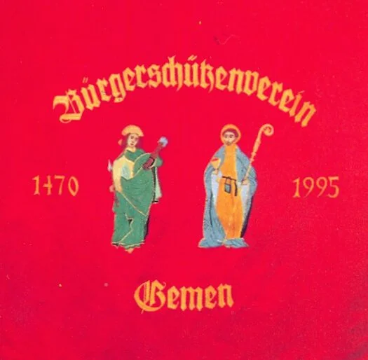Fahne von 1995 – Rückseite