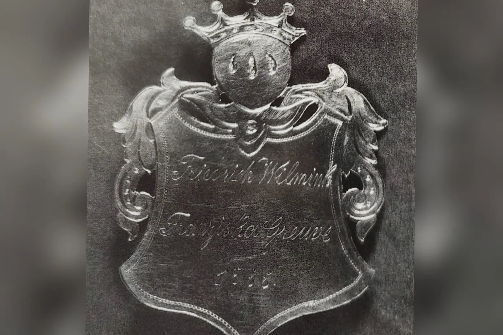 Königspaar 1888: Friedrich Wilmink und Franziska Greuwe